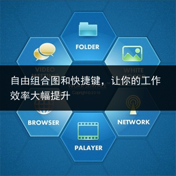 自由组合图和快捷键，让你的工作效率大幅提升