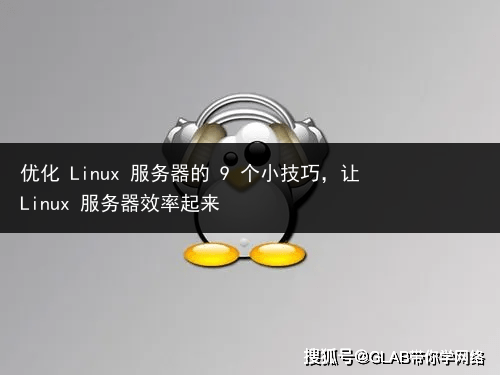 优化 Linux 服务器的 9 个小技巧,让 Linux 服务器效率起来